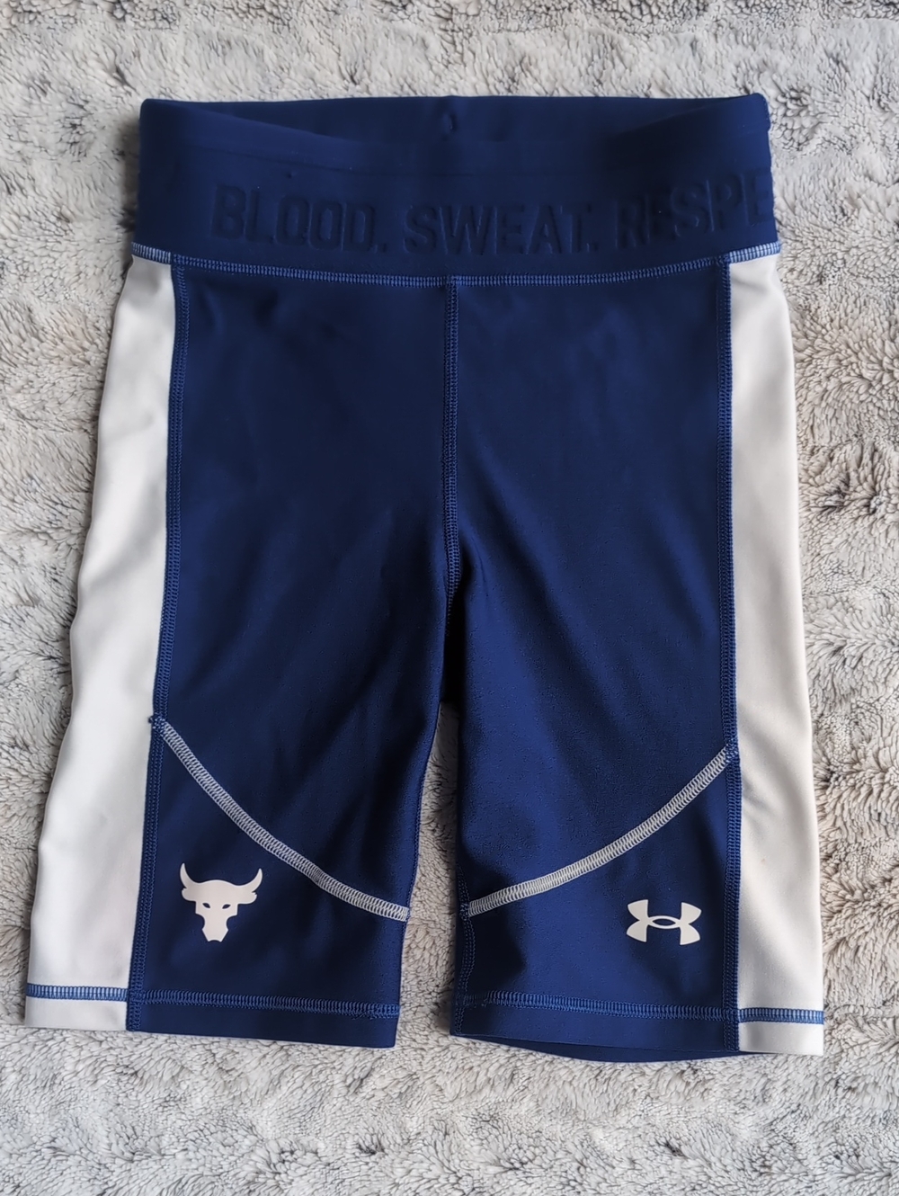 Under Armour Project Rock Heatgear Bike Shorts